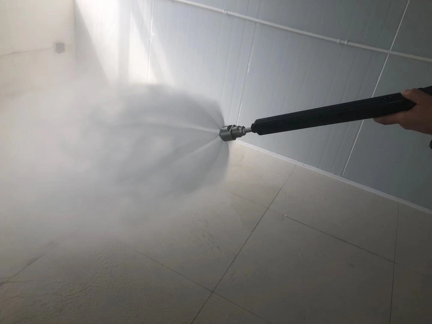 Boquilla de niebla de agua de chorro duradera para combatir incendios